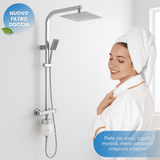 Filtro per doccia anticalcare