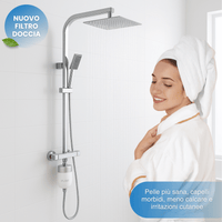 Filtro per doccia anticalcare