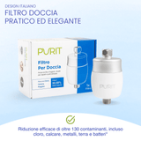 Filtro per doccia anticalcare