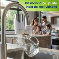 PURIT Nuovo Sistema Filtrante per Rubinetto